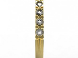 ring gold Modelo 3D