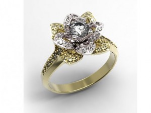 ring gold Model 3D