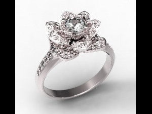 ring gold 3D 모델