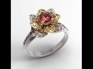 ring gold 3D 모델