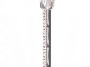 key pendant gold Model 3D