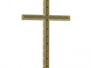 gold cross pendant 3D Model