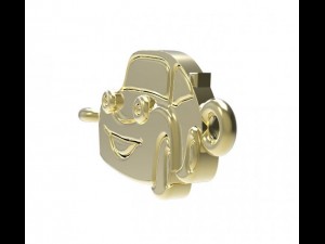 gold bracelet for children 3D Модель
