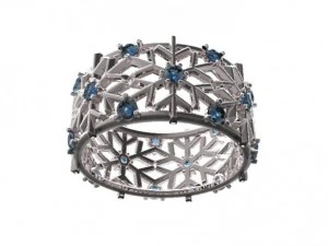 gold ring snowflake 3D Model