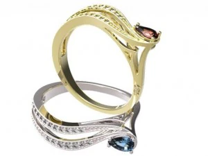 gold ring 28 3D Model