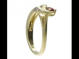 gold ring 28 3D Model