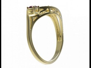 gold ring 28 3D-Modell