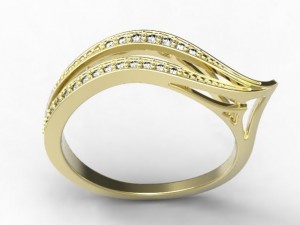 gold ring 29 3D Model