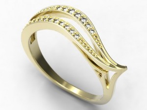 gold ring 29 3D Model
