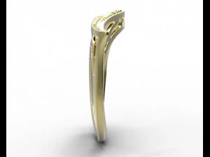 anel de ouro 29 Modelo 3D