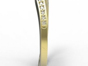 gold ring 30 3D Модель