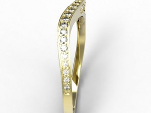 gold ring 30 3D Модель
