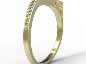 anel de ouro 30 Modelo 3D