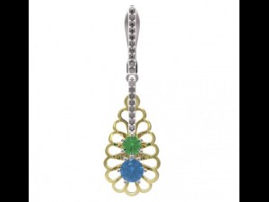 earrings 42 3D 모델