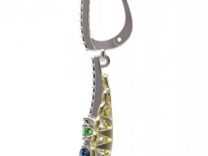 earrings 42 3D 모델
