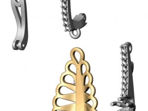 earrings 42 3D 모델