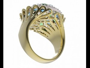 ring 43 Modelo 3D