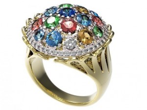 ring 43 Modelo 3D
