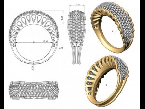 ring 45 Model 3D