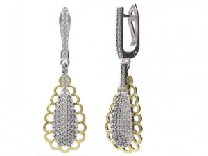 イヤリング 45 3Dモデル