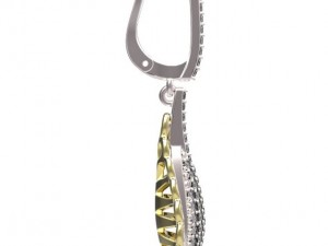 earrings 45 Modèle 3D