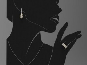 earrings 45 Modèle 3D