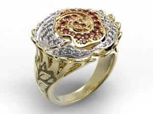 リング44 3Dモデル