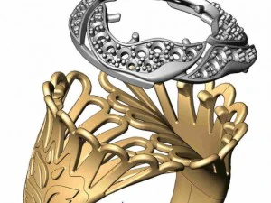 リング44 3Dモデル