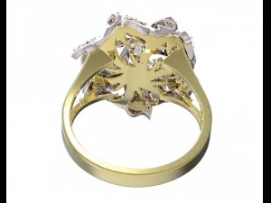 ring 46 3D Print Model