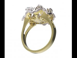 ring 46 3D Print Model