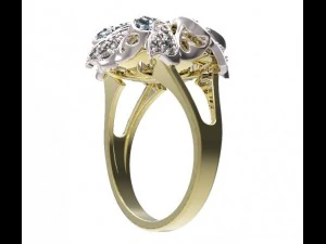 ring 46 3D Print Model