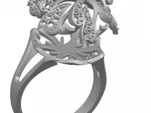 ring 46 3D Print Model