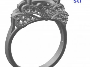 pierścień 48 Model do druku 3D