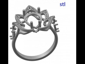 ring  51 3Dプリントモデル