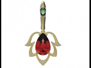 earrings 51 Modello di stampa 3D