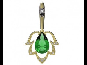 earrings 51 Modello di stampa 3D
