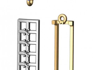 earrings 53 3D Print Model