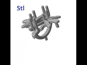 ring 54 3D Принт Модель