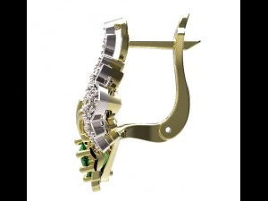 earrings 54 3D Print Model