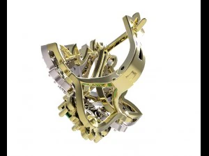 earrings 54 3D Print Model