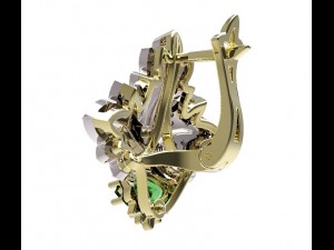 earrings 54 Modelo de Impressão 3D