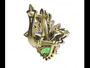 earrings 54 3D Print Model