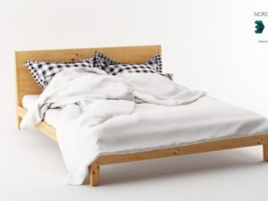 kroeg vacature In nordli bed ikea 3D Model in Bedroom 3DExport