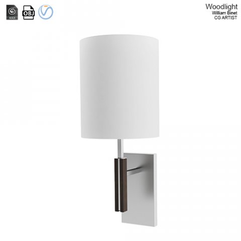woodlight 3D Модель .c4d .max .obj .3ds .fbx .stl .blend 