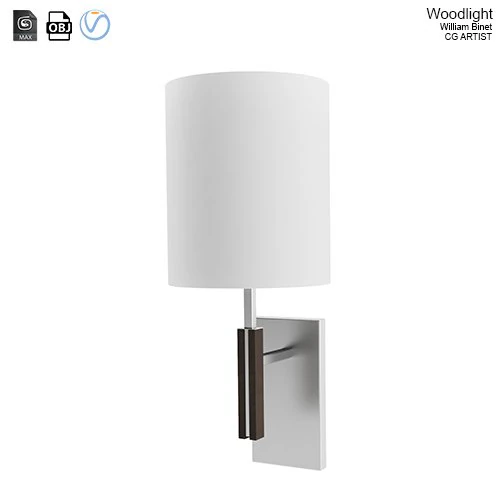 woodlight 3D Model .c4d .max .obj .3ds .fbx .stl .blend 