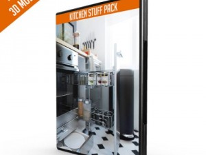 kitchen stuff Modelo 3D