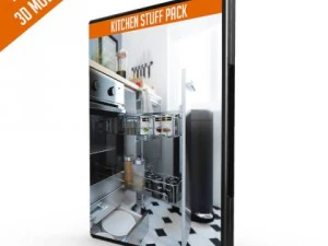 kitchen stuff 3D Model