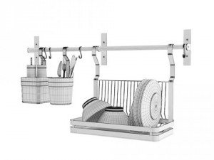 kitchen stuff 3D Model