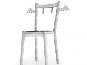 halloween chair 3D मॉडल