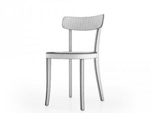 basel chair 3D 模型